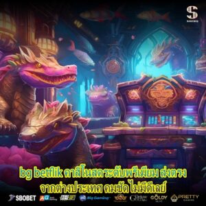 bg betflik คาสิโนสดระดับพรีเมียม ส่งตรงจากต่างประเทศ คมชัดไม่มีดีเลย์